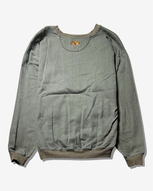 Used Parrot Green Sweatshirt プルオーバー