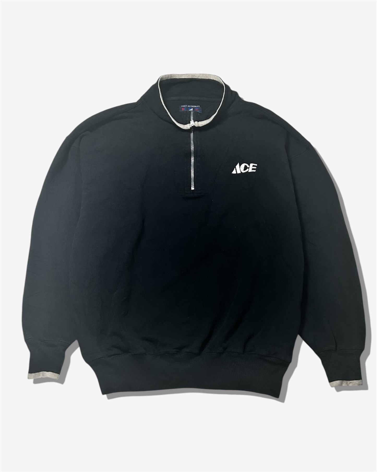 harf-zip sweatshirt