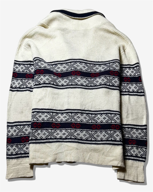 Shawl Collar Knit Cardigan