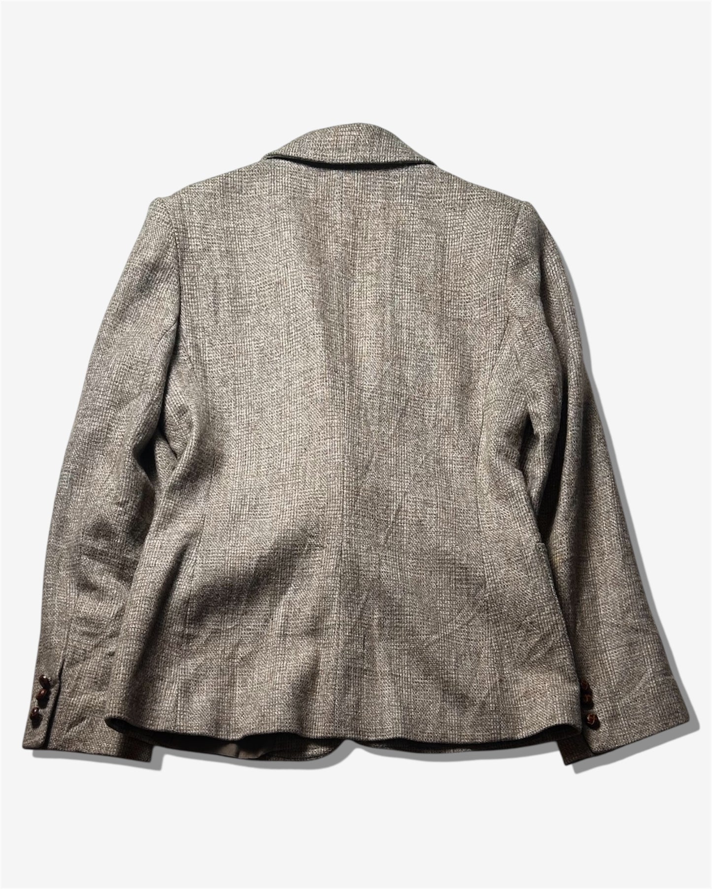 Vintage Light Gray Tailored Jacket