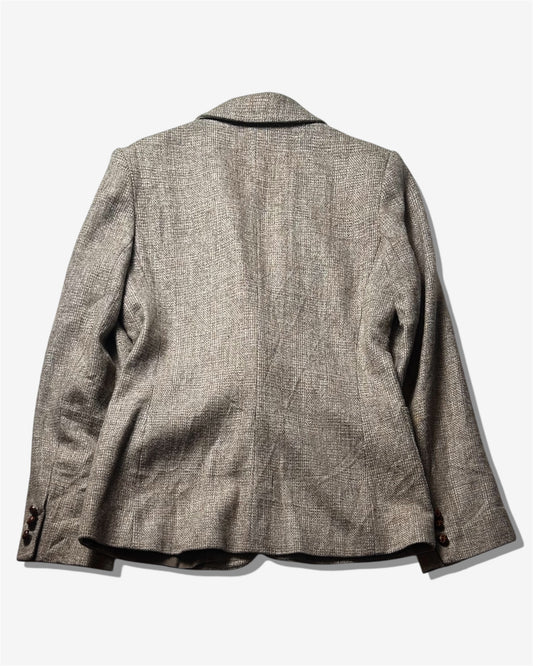 Vintage Light Gray Tailored Jacket