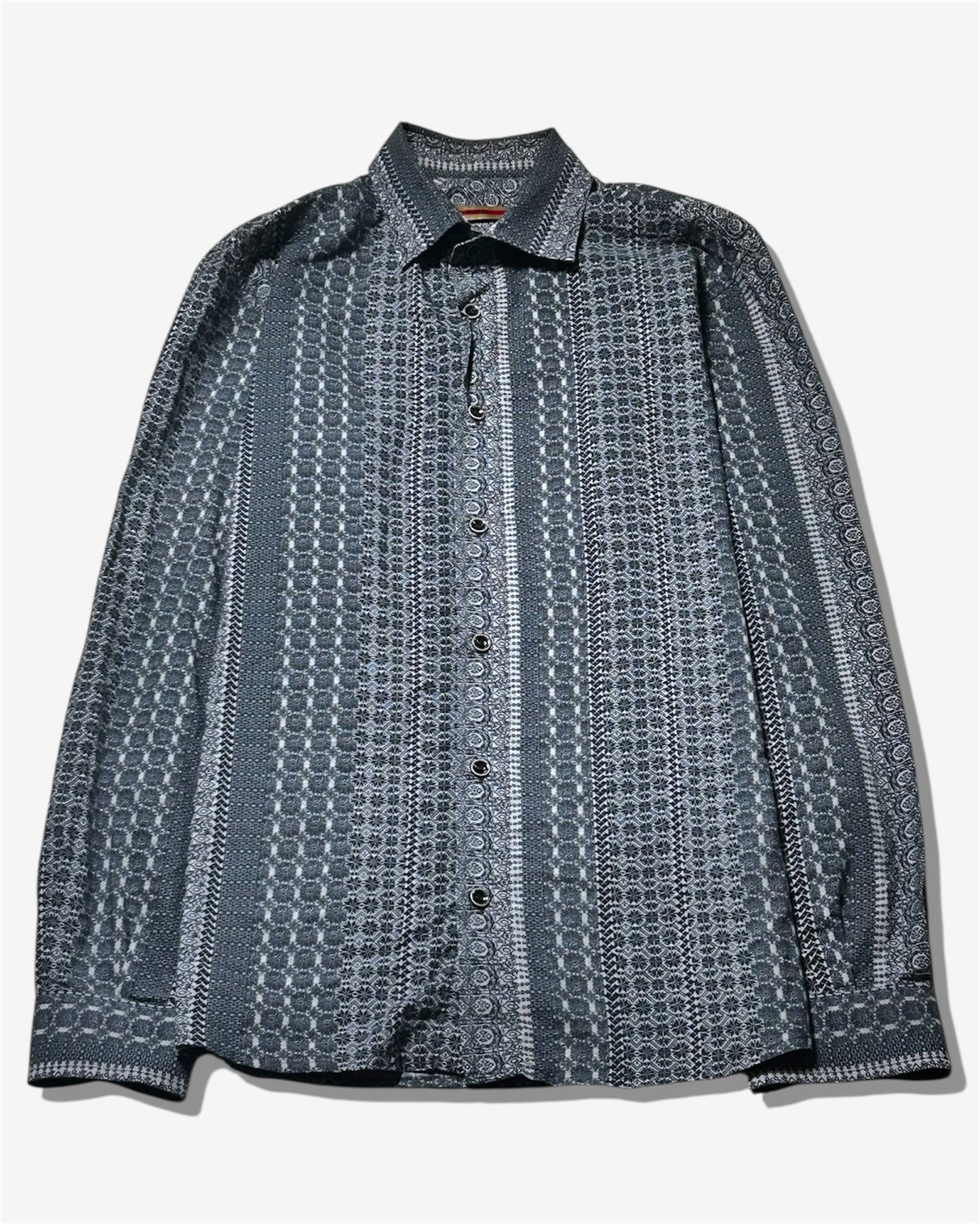 Patterned Vintage Elegance Shirt