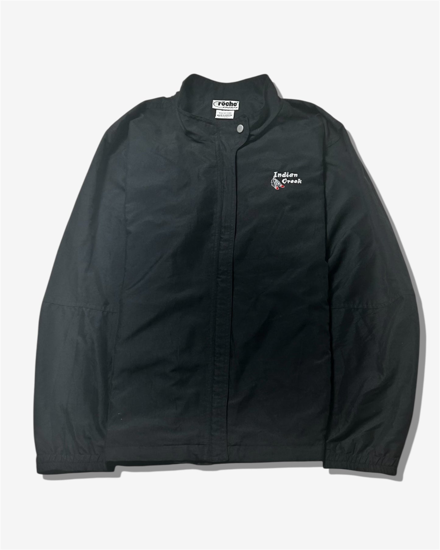 Gray nylon jacket
