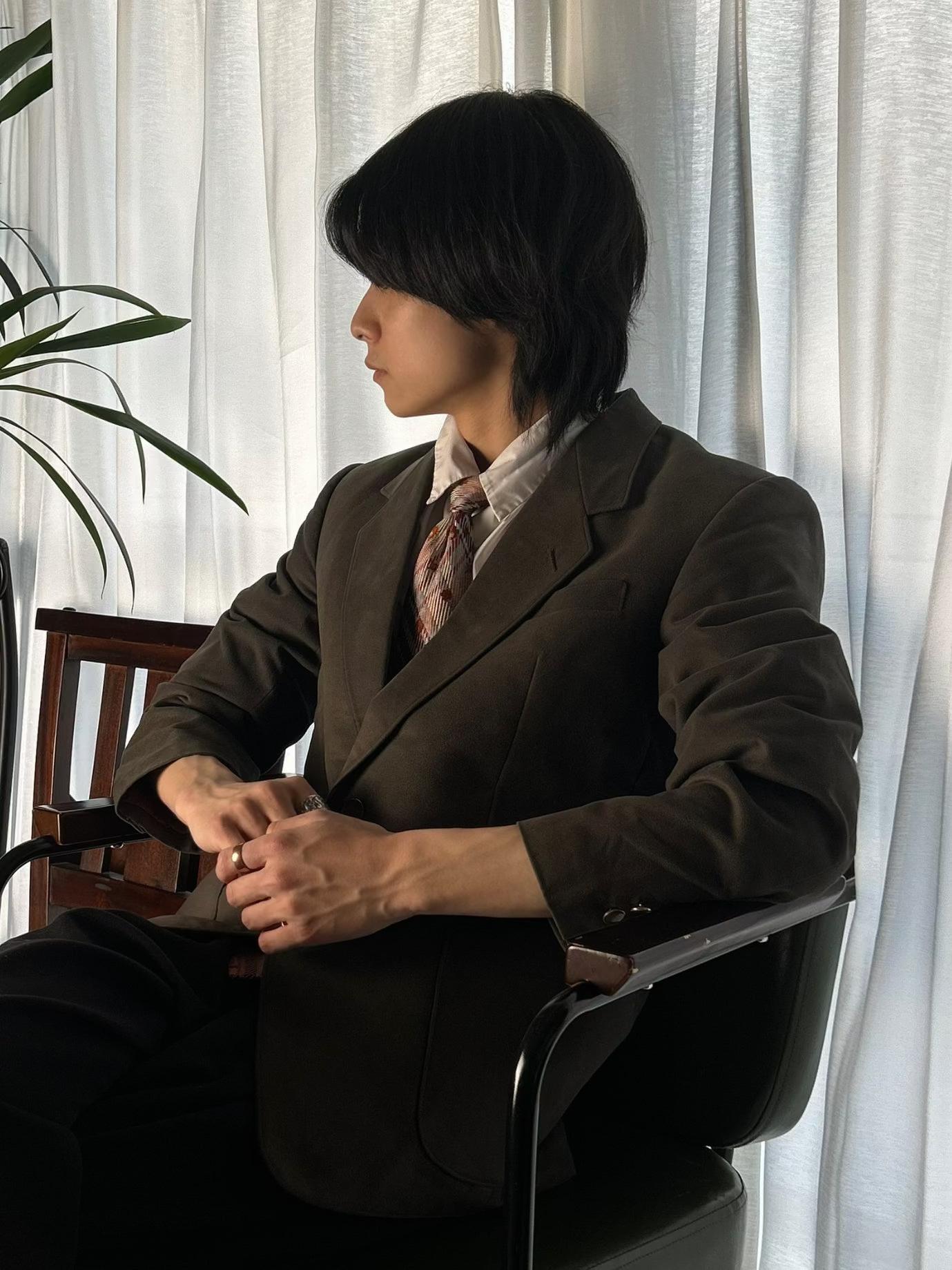 Vintage single breasted tailored jacket